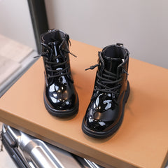 Boys Zipper Boots Lightweight Non Slip All Seasons