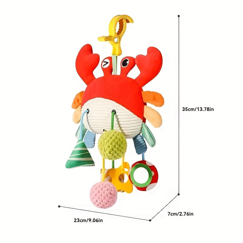 Polyester Fiber Hanging Toy with Bell Lightweight Portable