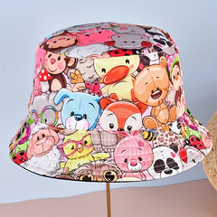 Kids' Breathable Sunshade Bucket Cap