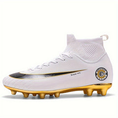 Men's High Top Non Slip Football Cleat Breathable Soccer Cleats