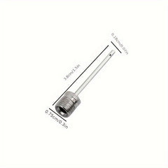 5pcs Inflating Needles - Soccer Basketball & Football Air Pump Parts