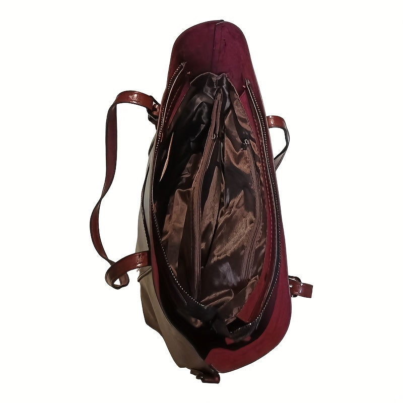Women Tote Bag Large Capacity Casual Shoulder Crossbody Bag