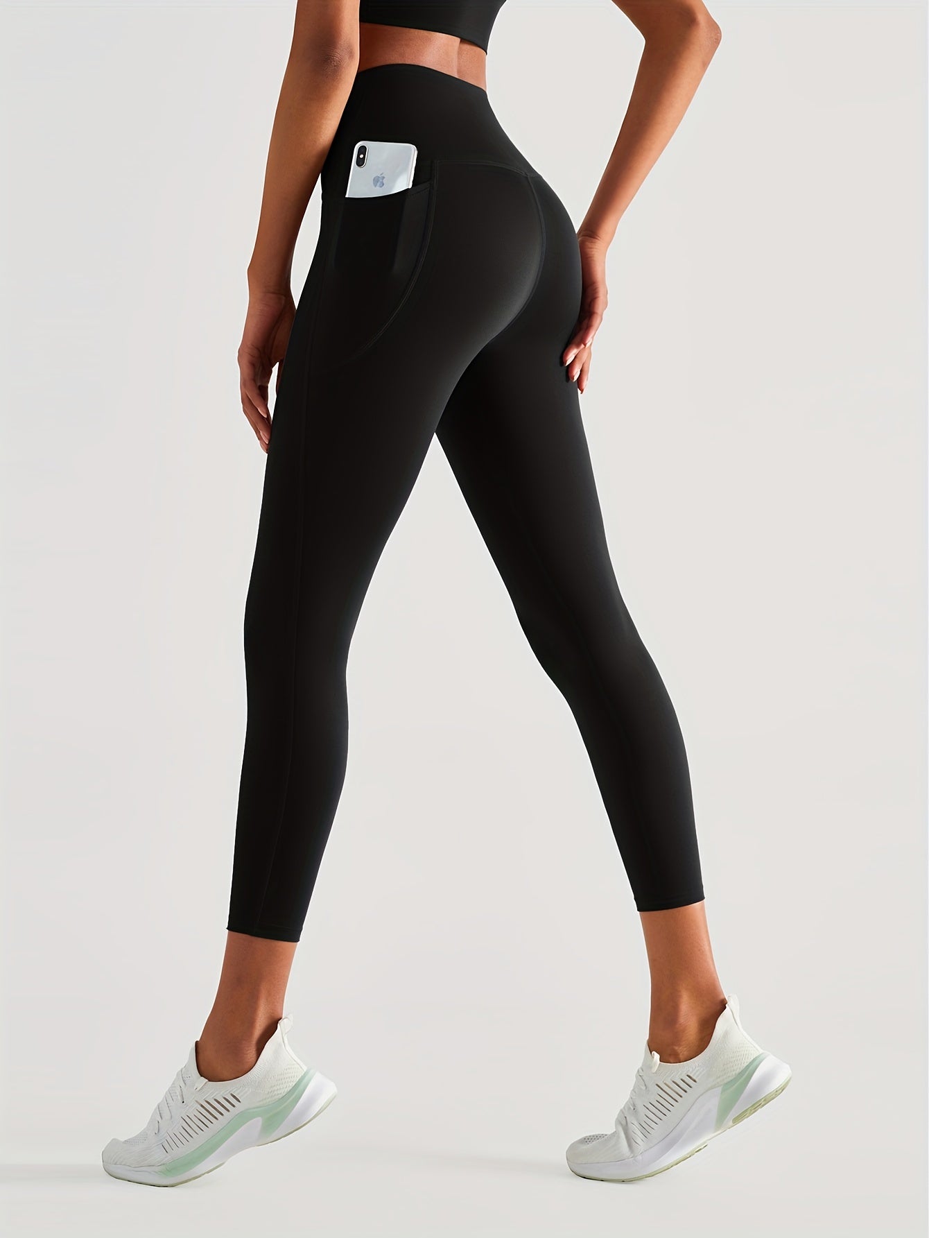 Tummy Control Fitness Pants High Elastic Running Yoga Sports Leggings