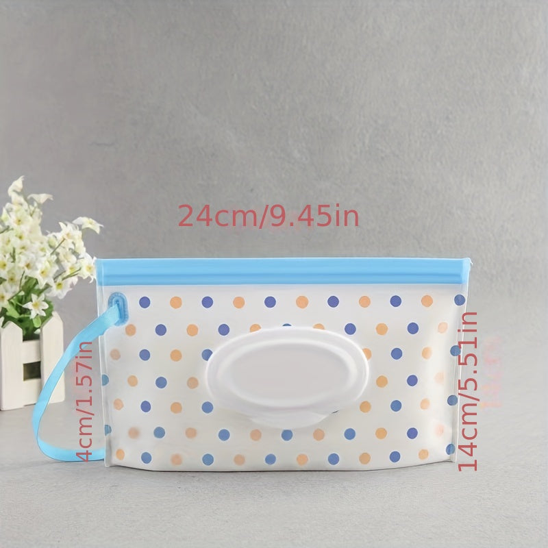 Portable Baby Wipes Packaging Bag Self Sealing Wet Wipes Separate Bag