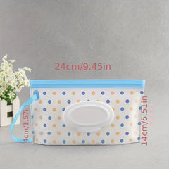 Portable Baby Wipes Packaging Bag Self Sealing Wet Wipes Separate Bag