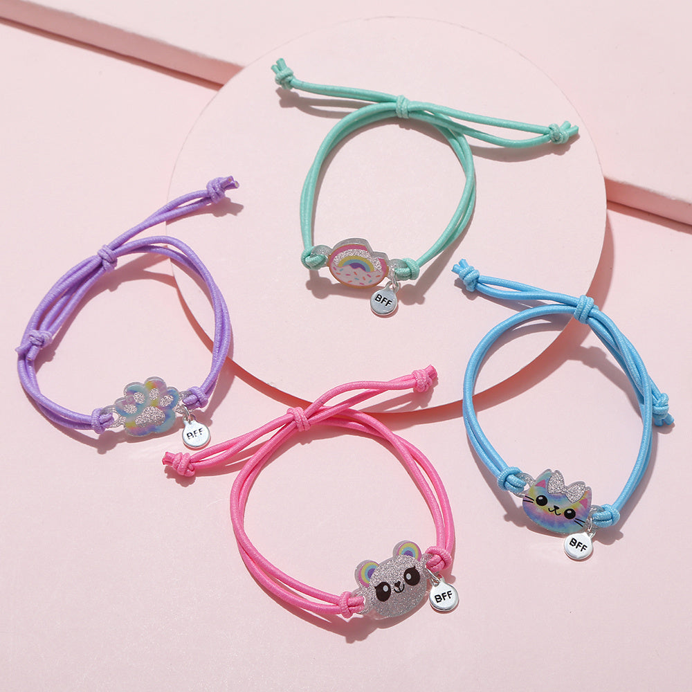 Kids Cartoon Bracelet Set of 4