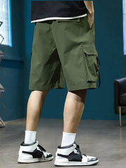 Men's Casual Cargo Shorts with Multi Pockets