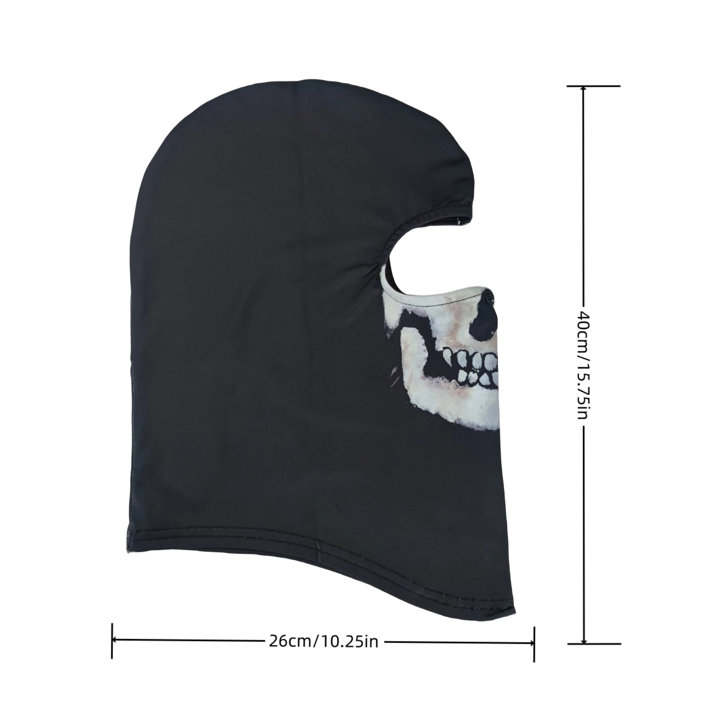 Halloween Dress Up Hat Riding Mask Sweat Absorption Sunscreen Headgear