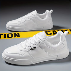 Men's Lace up Sneakers Skate Shoes Breathable Athletic Shoes