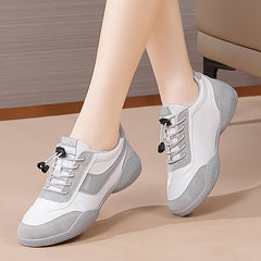 Women's Lightweight Running Shoes Lace up Casual Sneakers