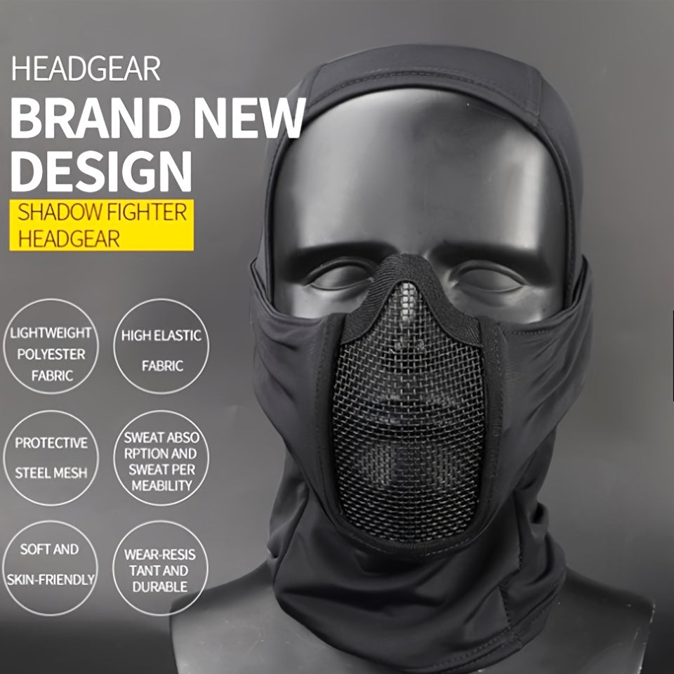 Full Face Mask Balaclava Cap Motorcycle Airsoft Paintball Headgear