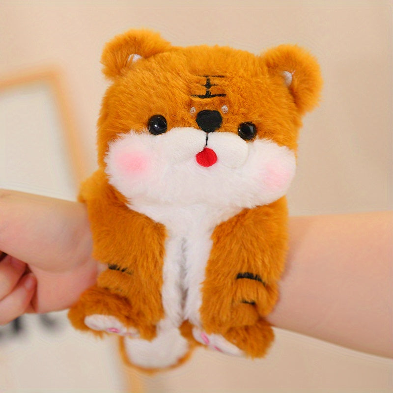 Slap Bracelet Stuffed Animal Raccoon Plush Toy