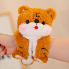 Slap Bracelet Stuffed Animal Raccoon Plush Toy