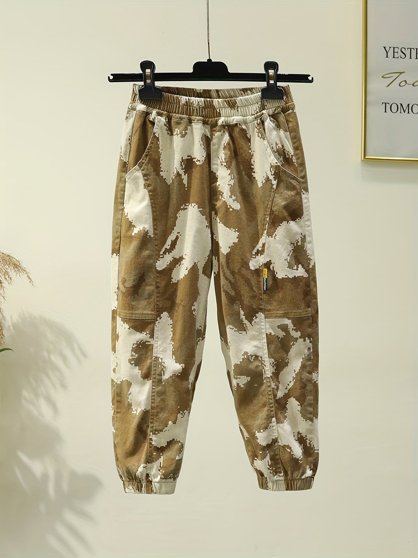 Boys Camo Long Pants for Spring/Autumn
