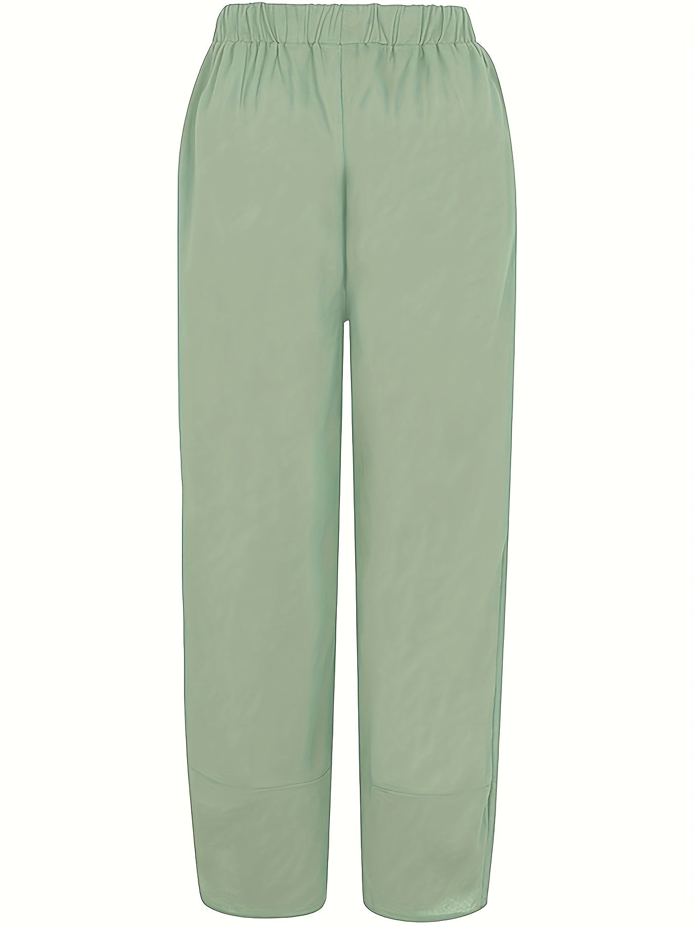 Butterfly Print Cropped Pants for Women