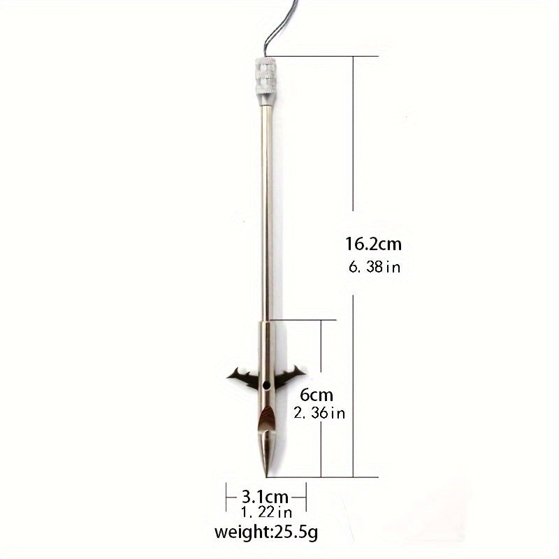 6pcs Fishing Arrow For Slingshot Stainless Steel Arrow