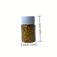 4 Colour Set Metallic Crystal Chips 120g Resin Filler Nail Art DIY Jewelry