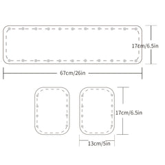 Stroller Armrest & Shoulder Pad Safety Set