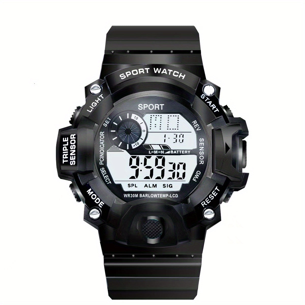 Boys Sports Electronic Watch, Luminous, Multifunctional