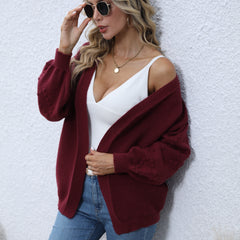 Vintage Long Sleeve Cardigan Women's Clothing