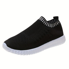 Women's Slip On Sock Sneakers Anti-skid Low Top Sports Shoes