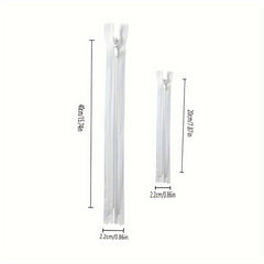5pcs Nylon Invisible Zippers for Sewing Crafts