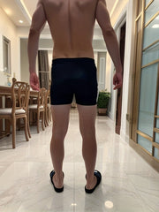 Men's Casual Stretch Sports Boxer Swimming Trunks