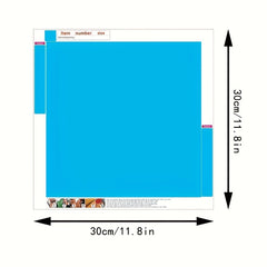 DIY 5D Elephant Diamond Painting Home Gift 30x30 cm