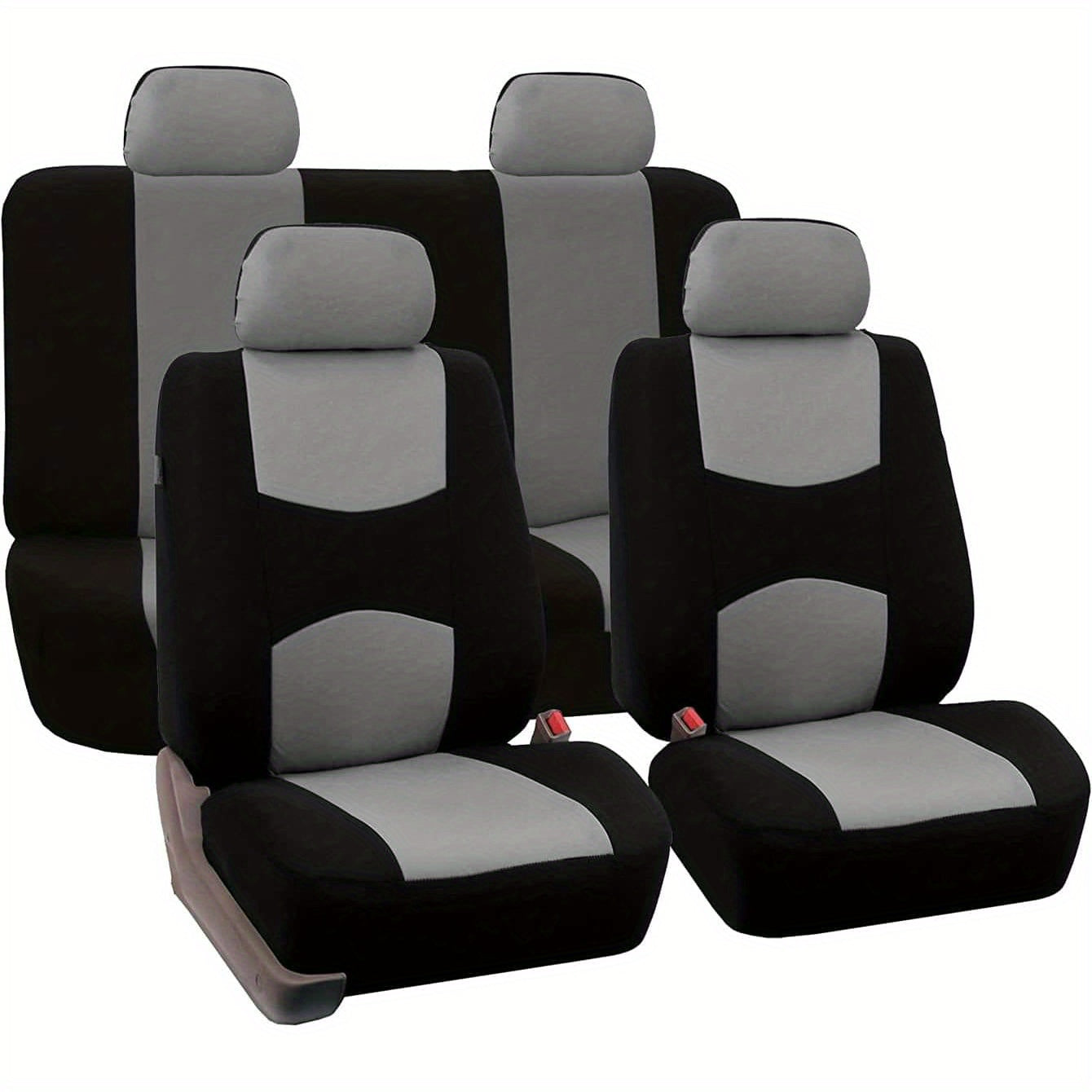 Car Seat Cover Set 5 seat 9 piece
