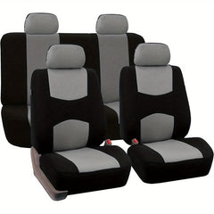 Car Seat Cover Set 5 seat 9 piece