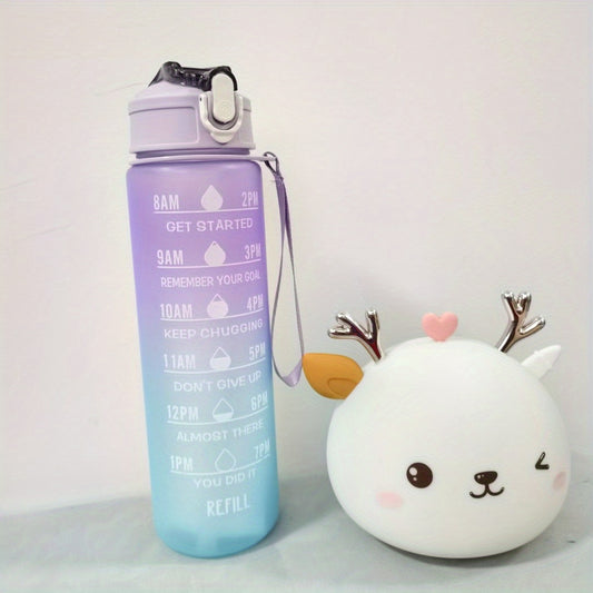 Gradient Outdoor Matte Sports Water Bottle 900ml