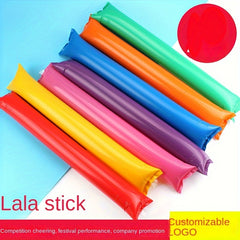 10pcs Inflatable Cheerleading Rod Handheld Balloons School Sports Meeting Prop