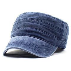 Men's Vintage Flat Cap for Outdoor Baseball