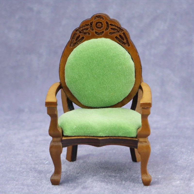 1/12 Dollhouse Chair Sofa Stool Furniture Model Toy