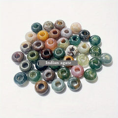 1pc 14 8MM Large Hole Natural Stone Beads for DIY Jewelry