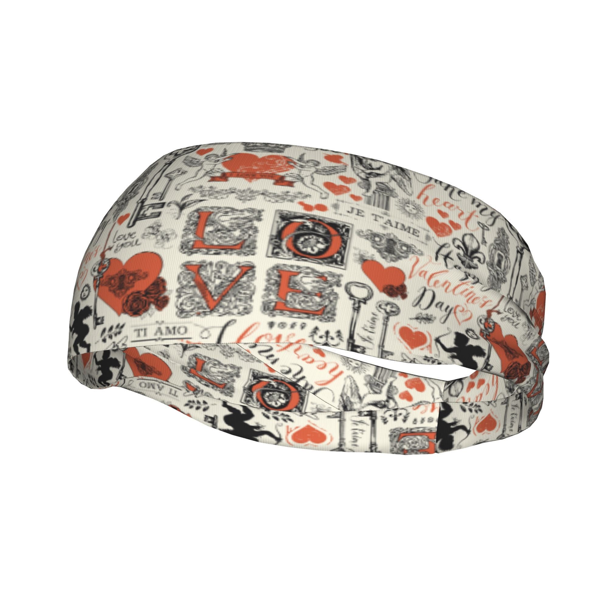 Vintage Breathable Headband for Sport & Casual Outfits