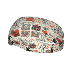 Vintage Breathable Headband for Sport & Casual Outfits