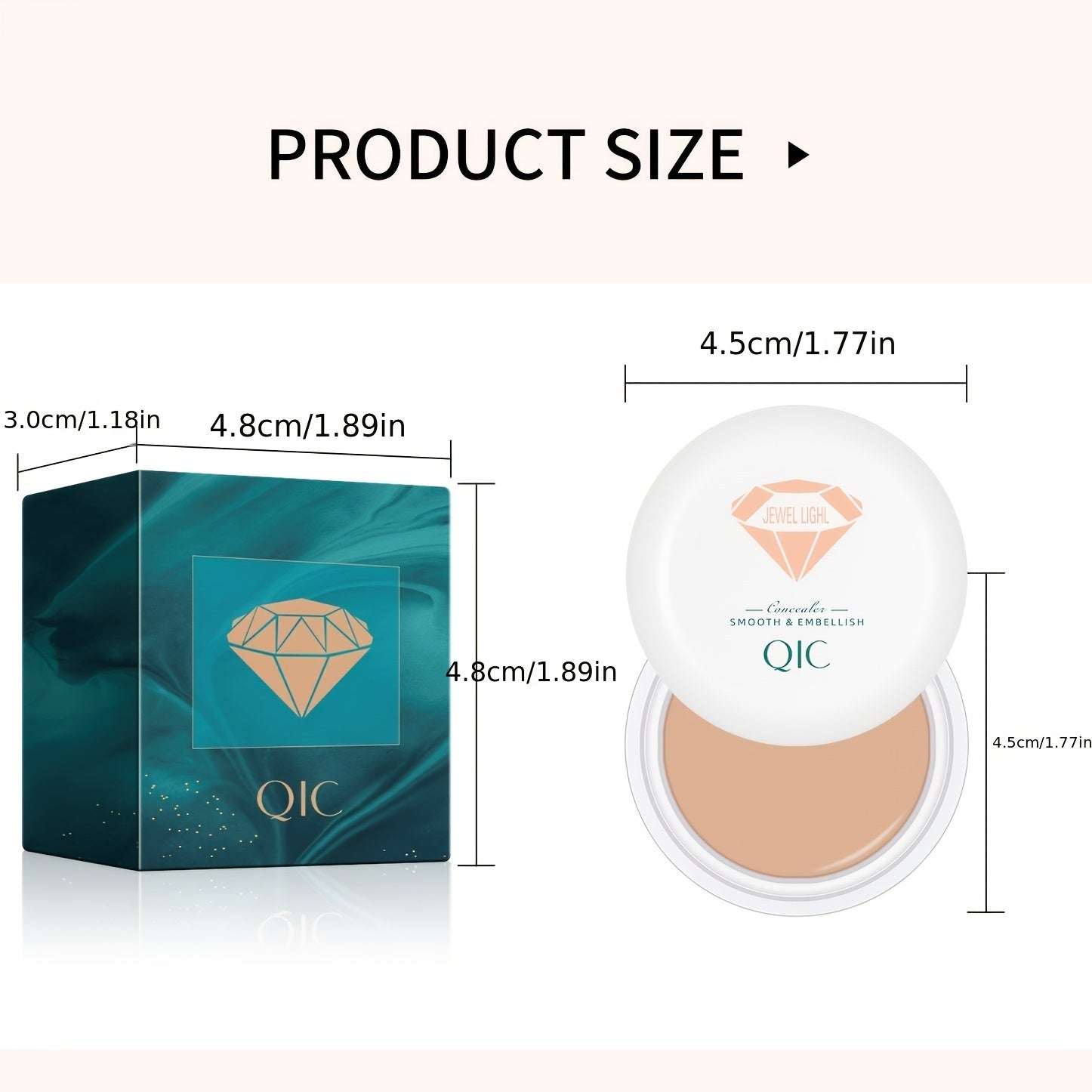 Soft Skin Concealer Foundation Brighten & Moisturize Long Lasting Makeup