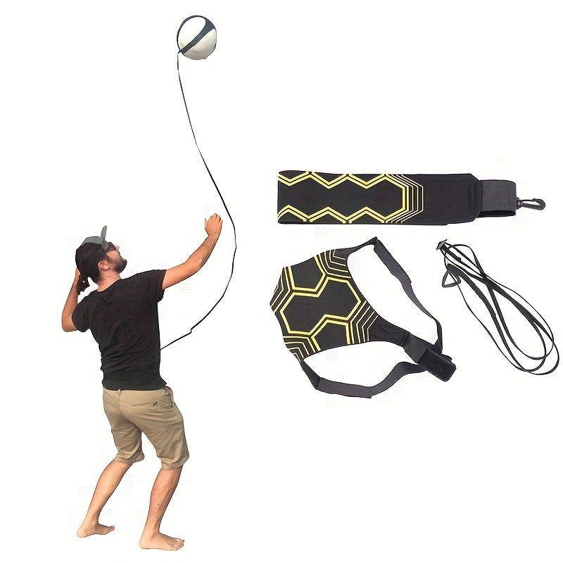 Soccer Volleyball Trainer Stretchy Rotating Belt