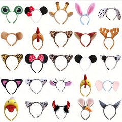 2pcs Animal Headband Safari Party Gift Wild Birthday Decoration