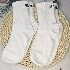 Funny Warm Outdoor Sports Socks for Autumn/Winter, Thickened & Sweat-Absorbing