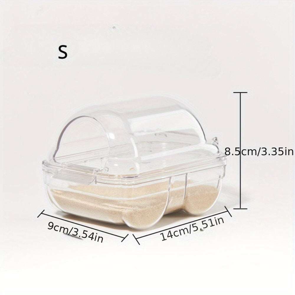 Convenient Hamster Bathroom Car Shaped Small Pet Toilet Bathtub