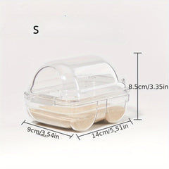 Convenient Hamster Bathroom Car Shaped Small Pet Toilet Bathtub