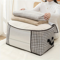 3pcs Fabric Clothes Storage Bags Dustproof Shoes Storage Bags