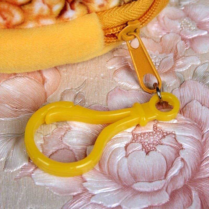 Fruit Volleyball Plush Coin Purse Bag Pendant