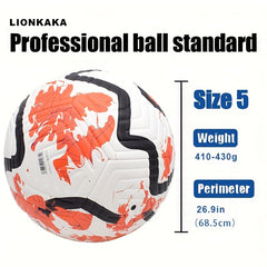 Size 5 Professional Soccer Ball Match Football Durable Long lasting Football