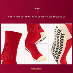 Men's Non slip Thickened Football Socks Anti Blister Athletic Socks