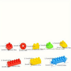 100pcs Kids Building Block Set - Educational Toy for Boys and Girls