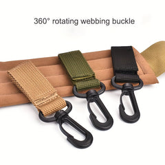 360 Rotating Keychain Hook for Outdoor Camping Hiking