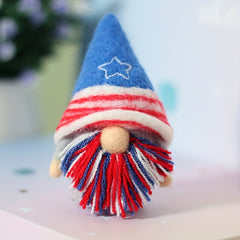 Gnome Christmas Festive Wool Felt DIY Material Bag Set